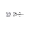 9ct White Gold Stud Earrings made with SWAROVSKI® Zirconia