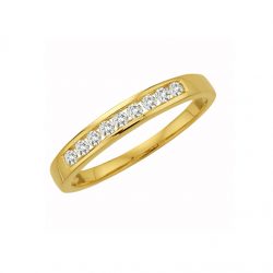 9ct Gold Dress Ring made with SWAROVSKI® Zirconia