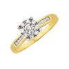 9ct Gold Diamond Engagement Ring
