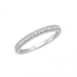 9ct White Gold Diamond Eternity Ring