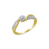 9ct Gold Diamond Cluster Ring