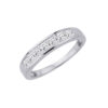 9ct White Gold Dress Ring made with SWAROVSKI® Zirconia