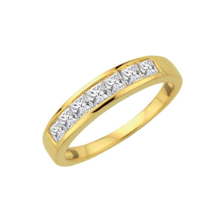 9ct Gold Dress Ring made with SWAROVSKI® Zirconia