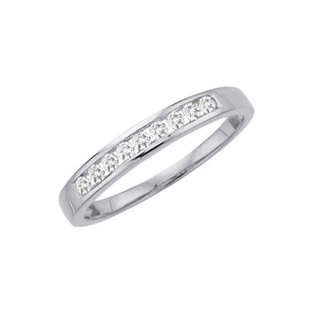 9ct White Gold Dress Ring made with SWAROVSKI® Zirconia