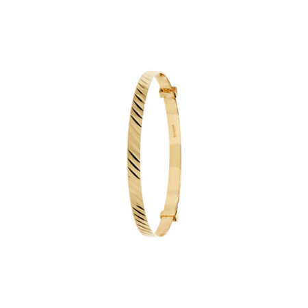 9ct Gold Expanding Baby Bangle