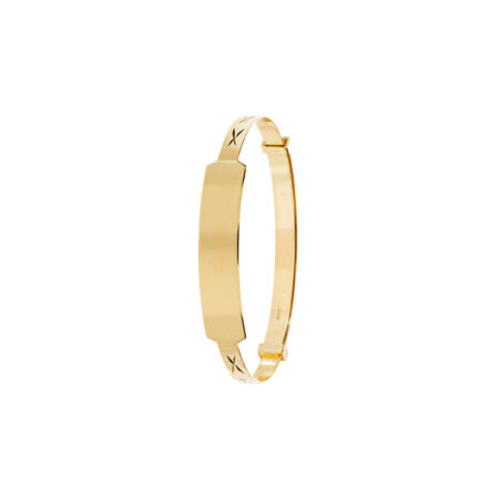 9ct Gold Expanding Baby Bangle