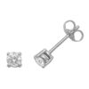 18ct White Gold Diamond Studs (0.42ct)