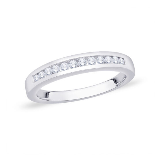 GSNW1225W platinum diamond eternity ring