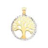 9ct gold tree of life pendant