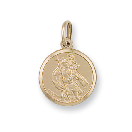 9ct Gold St Christopher Pendant